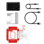 JDEX-TX10 무선 2-in-1 3.5mm 블루투스 4.2 오디오 리시버 및 트랜스미터 어댑터, JDEX-TX10