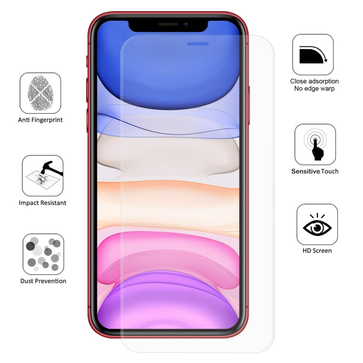 ENKAY Hat-Prince 0.1mm 3D 풀 스크린 프로텍터 방폭 하이드로겔 필름, 아이폰 11 / 아이폰 XR용, 아이폰 11 Pro / XS / X용, 아이폰 11 Pro Max / XS Max용