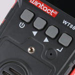 WINTACT WT8811 복합 가스 모니터 LCD 디스플레이 충전식 다기능 4-in-1 가연성 O2 H2S CO 가스 센서 음광 진동 알람