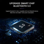 C7 블루투스 5.0 스피커 투명 LED 발광 서브우퍼 TWS 6D 서라운드 HIFI 스테레오 쿨 오디오, C7