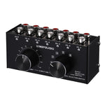 B016 6 Input 1 Output Audio Signal Source Selection Switcher, Output Volume Adjustment Control RCA Port, 6 Input 1 Output