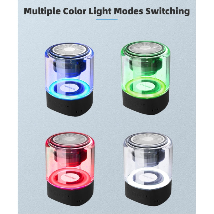 Fineblue MK-22 TWS 자기 흡착 블루투스 스피커 및 LED 라이트 스피커