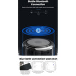 Fineblue MK-22 TWS 자기 흡착 블루투스 스피커 및 LED 라이트 스피커
