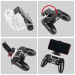 DOBE 조절식 스마트 휴대폰 클램프 홀더 PS4/Slim/Pro 컨트롤러용, TP4-016B