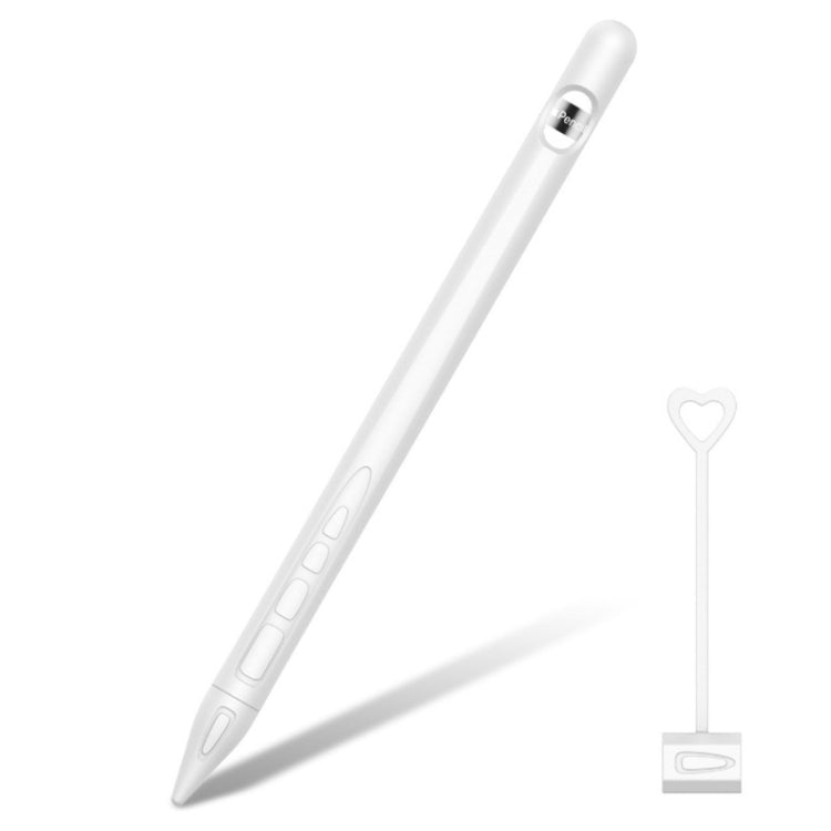 Apple Pencil 1세대 스타일러스 터치 펜 실리콘 보호 커버 펜 캡용
