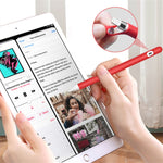 Apple Pencil 1세대 스타일러스 터치 펜 실리콘 보호 커버 펜 캡용
