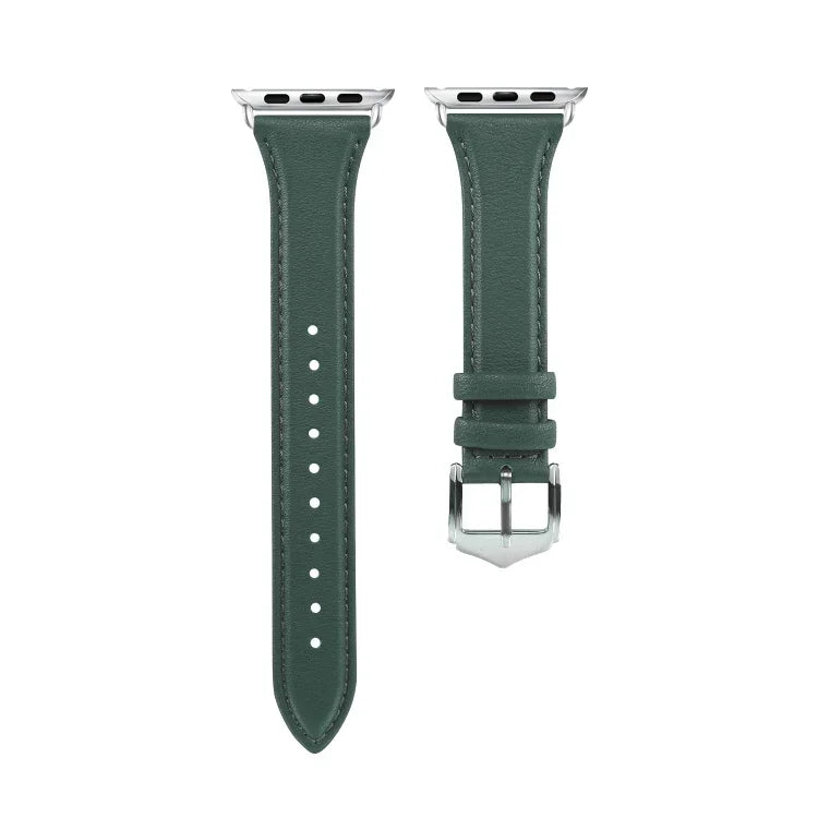 애플 워치 3 / 2 / 1세대 38mm 범용 얇은 가죽 스트랩