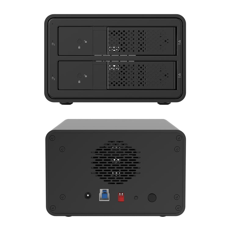 ORICO 9528RU3 3.5인치 외장 하드 드라이브 인클로저 RAID 지원