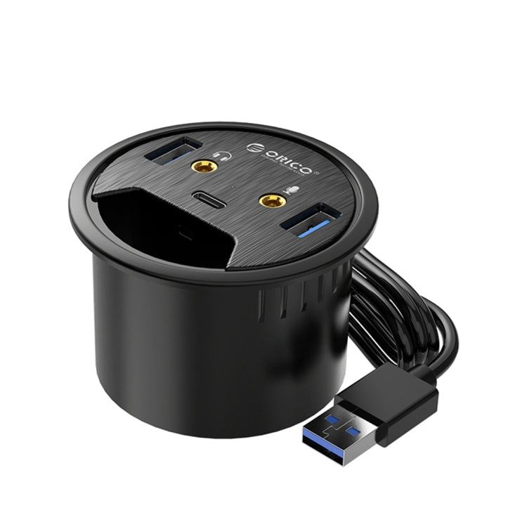 ORICO DESK-2U1C 데스크탑 전원 그로멧 다기능 허브
