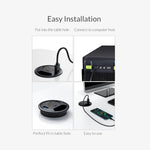 ORICO DESK-2U1C 데스크탑 전원 그로멧 다기능 허브