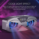 M5 쿨 올빼미 디자인 블루투스 스피커 LED 플래시 무선 라우드스피커 FM 라디오 알람 시계 TF 카드