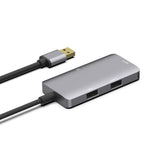 Onten 8107 USB3.0 허브, CF SD TF 카드 리더기 포함, 8107
