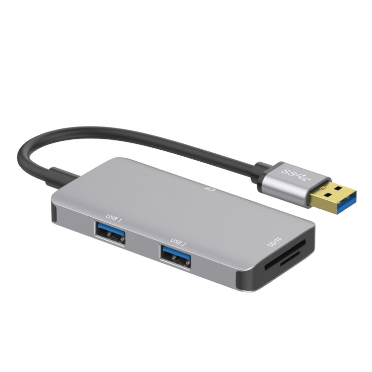 Onten 8107 USB3.0 허브, CF SD TF 카드 리더기 포함, 8107