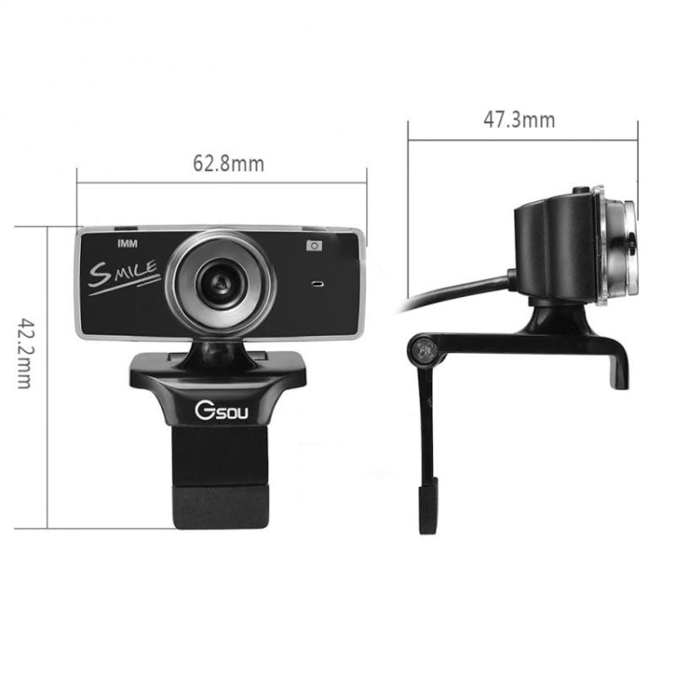 B01 HD 웹캠, 내장 마이크 포함 스마트 웹 카메라 USB 스트리밍 라이브 카메라, 소음 제거 기능 포함