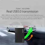 ORICO 2588US3-V1 2.5인치 USB3.0 하드 드라이브 인클로저, 실버, 레드, 블루, 블랙