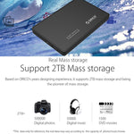 ORICO 2588US3-V1 2.5인치 USB3.0 하드 드라이브 인클로저, 실버, 레드, 블루, 블랙