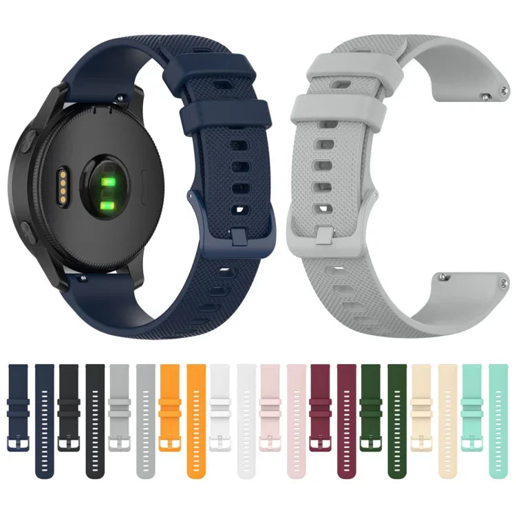 20mm 실리콘 스트랩, Huami Amazfit GTS / 삼성 갤럭시 워치 액티브 2 / 기어 스포츠용
