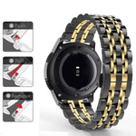 22mm For Huawei Watch GT2e GT2 46mm Seven Stainless Steel Straps