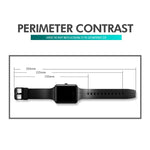 SKMEI 1541 패션 LED 시계 사각 커플 모델 방수 전자 시계 실리콘 시계