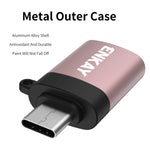 ENKAY ENK-AT101 알루미늄 합금 USB-C / 타입-C to USB 3.0 OTG 데이터 어댑터 컨버터, ENK-AT101
