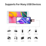 ENKAY ENK-AT101 알루미늄 합금 USB-C / 타입-C to USB 3.0 OTG 데이터 어댑터 컨버터, ENK-AT101
