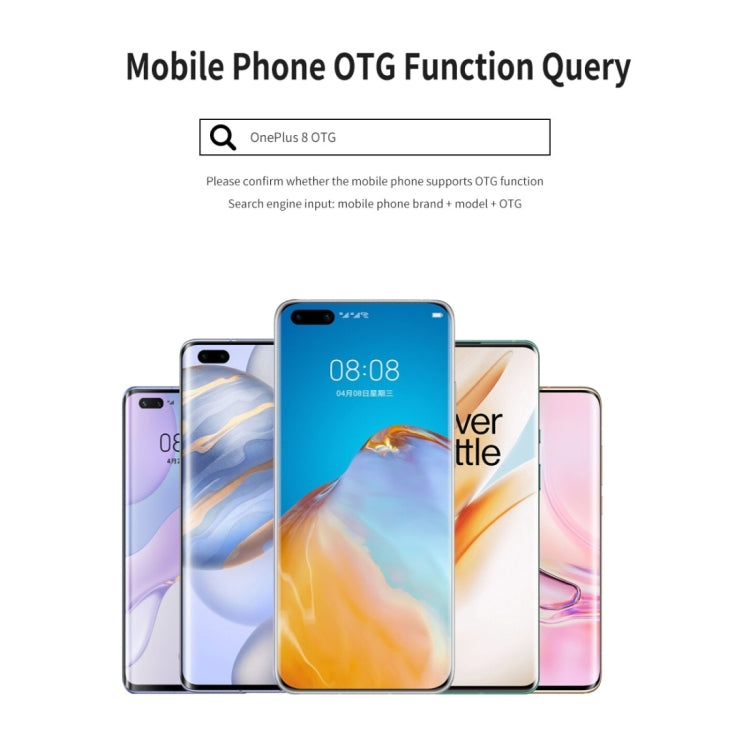 ENKAY ENK-AT101 알루미늄 합금 USB-C / 타입-C to USB 3.0 OTG 데이터 어댑터 컨버터, ENK-AT101