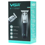 VGR V-171 5W USB 휴대용 푸시 화이트 전기 이발기, V-171