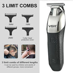 VGR V-171 5W USB 휴대용 푸시 화이트 전기 이발기, V-171