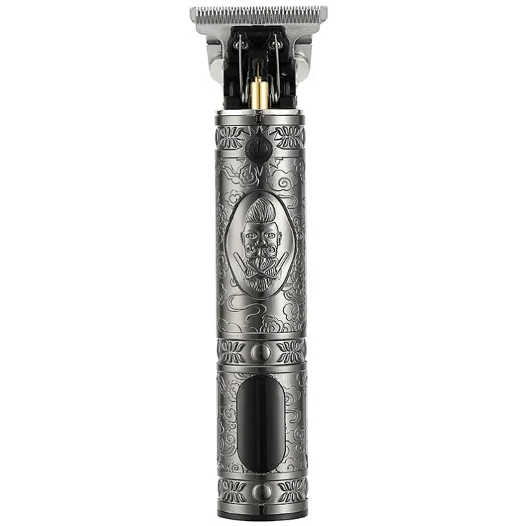 VGR V-228 5W USB 복고풍 조각 헤어 클리퍼 LED 디지털 디스플레이, V-228 (브론즈), V-228 (실버)