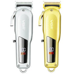 VGR V-278 10W USB 금속 전기 이발기 LED 디지털 디스플레이, V-278 (골드), V-278 (실버)