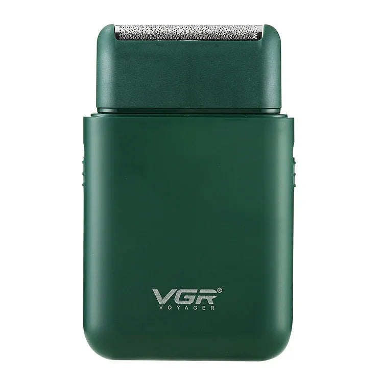 VGR V-390 5W USB 휴대용 왕복식 전기 면도기, V-390 (블랙), V-390 (그린)