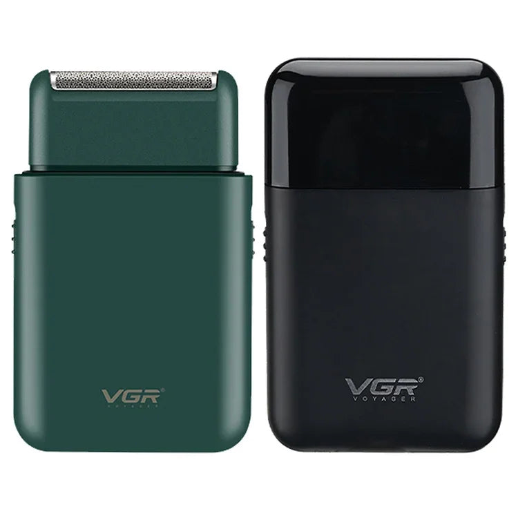 VGR V-390 5W USB 휴대용 왕복식 전기 면도기, V-390 (블랙), V-390 (그린)