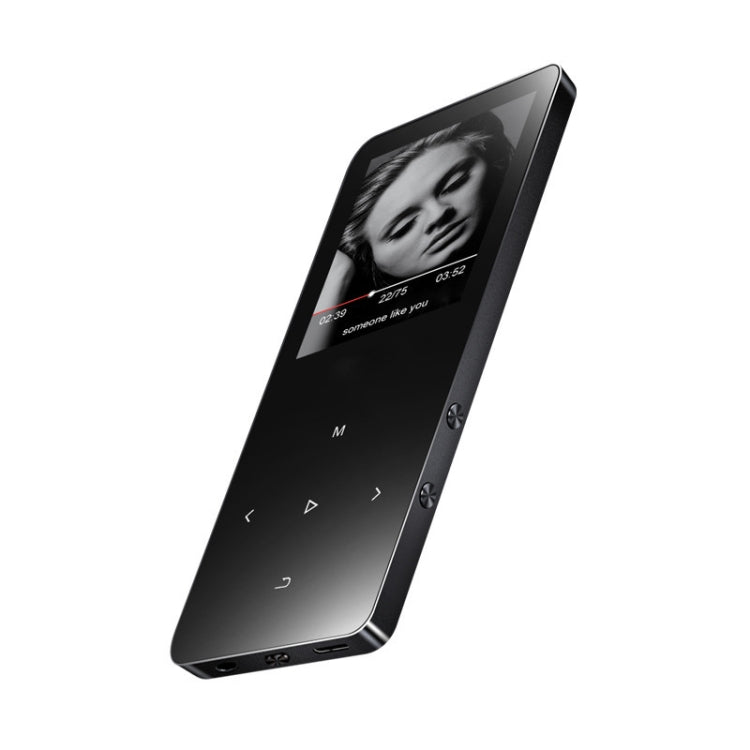 1.8 인치 터치 스크린 금속 블루투스 MP3 MP4 하이파이 사운드 뮤직 플레이어, 8GB, X2, 16GB, 블랙, 실버, 로즈 골드