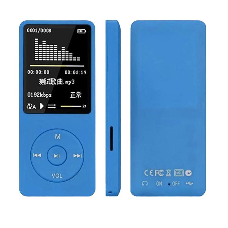 패션 휴대용 LCD 스크린 FM 라디오 비디오 게임 영화 MP3 MP4 플레이어 미니 워크맨, 4GB, 8GB
