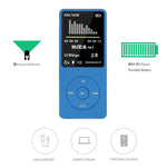 패션 휴대용 LCD 스크린 FM 라디오 비디오 게임 영화 MP3 MP4 플레이어 미니 워크맨, 4GB, 8GB