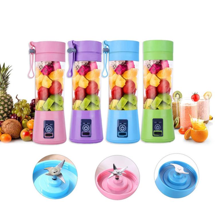 380ml 6 블렌더 주서 컵 USB 충전식 전기 자동 야채 과일 감귤 오렌지 주스 메이커 컵 믹서 병, TBD002369201A, TBD002369201B, TBD002369201C, TBD002369201D, TBD002369201E, TBD002369201F, TBD002369201G, TBD002369201H