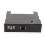 SFR1M44-U100K 플로피 디스크 드라이브 USB 에뮬레이터 시뮬레이션 500 kbps 뮤지컬 키보드용, SFR1M44-U100K(블랙)