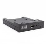 SFR1M44-U100K 플로피 디스크 드라이브 USB 에뮬레이터 시뮬레이션 500 kbps 뮤지컬 키보드용, SFR1M44-U100K(블랙)