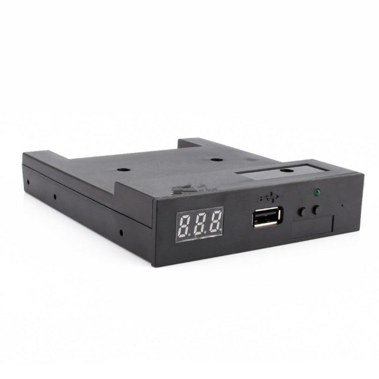 SFR1M44-U100K 플로피 디스크 드라이브 USB 에뮬레이터 시뮬레이션 500 kbps 뮤지컬 키보드용, SFR1M44-U100K(블랙)