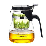 KAMJOVE 우아한 컵 버블 다관 사무실 꽃 다관 내열 유리 차 세트, K-200 400ML, K-201 500ML, K-202 750ML, K-203 600ML, K-204 600ML, K-205 900ML