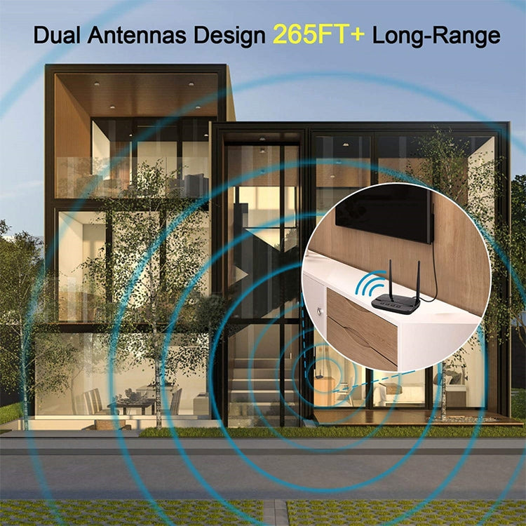 VIKEFON BT-21 블루투스 5.0 어댑터 블루투스 오디오 트랜스미터 리시버
