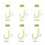 5-in-1 꼬임 방지 이중 훅 은붕어 낚시 그룹 스프링 낚시 훅, 8, 9, 10, 11, 12, 13
