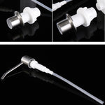 Stainless Steel Sink Soap Dispenser Sishwashing Liquid Hand Soap Bottle, Sink Soap Dispenser Bottle