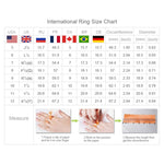 925 Sterling Silver Women Heart Pattern Diamond Ring, 10