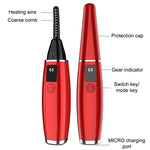 전기 속눈썹 컬러 충전 뷰티 도구, 380mAh (레드), 380mAh (화이트)