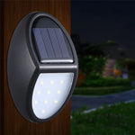 10개 LED SMD 2835 태양광 IP65 방수 모션 센서 야외 마당 LED 벽등
