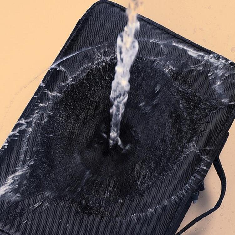 자수 메이크업 가방 매니큐어 휴대용 클랩보드 도구함, 대형