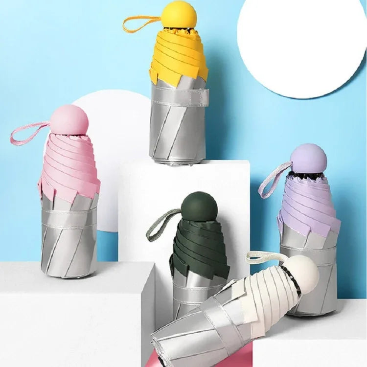 미니 포켓 우산 자외선 차단 우산 자외선 차단 햇빛 우산