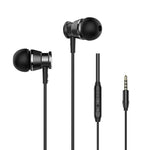 Langsdom M305 베이스 이어폰 전화용 3.5mm 인이어 메탈 이어폰 HD 마이크 포함 샤오미 아이폰 삼성용 이어버드