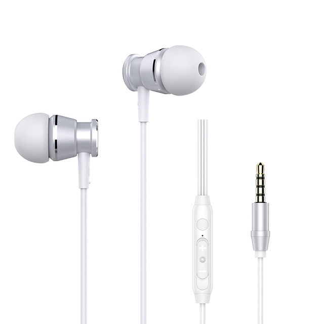 Langsdom M305 베이스 이어폰 전화용 3.5mm 인이어 메탈 이어폰 HD 마이크 포함 샤오미 아이폰 삼성용 이어버드